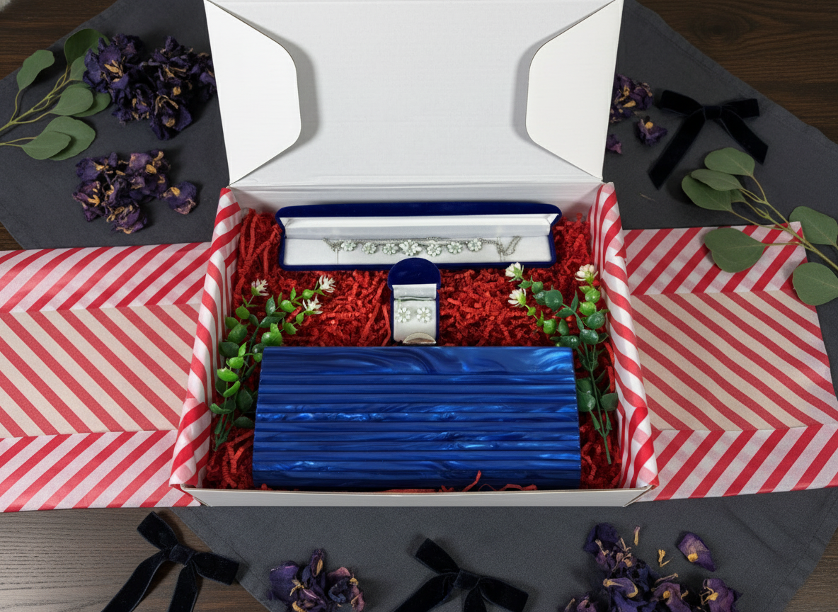 Midnight Bloom Gift Set showing contents