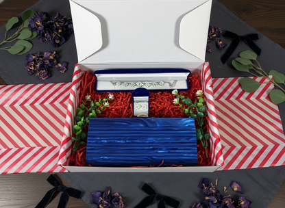 Midnight Bloom Gift Set showing contents