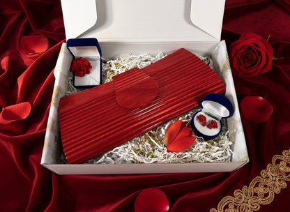 Scarlet Elegance Gift Set showing contents