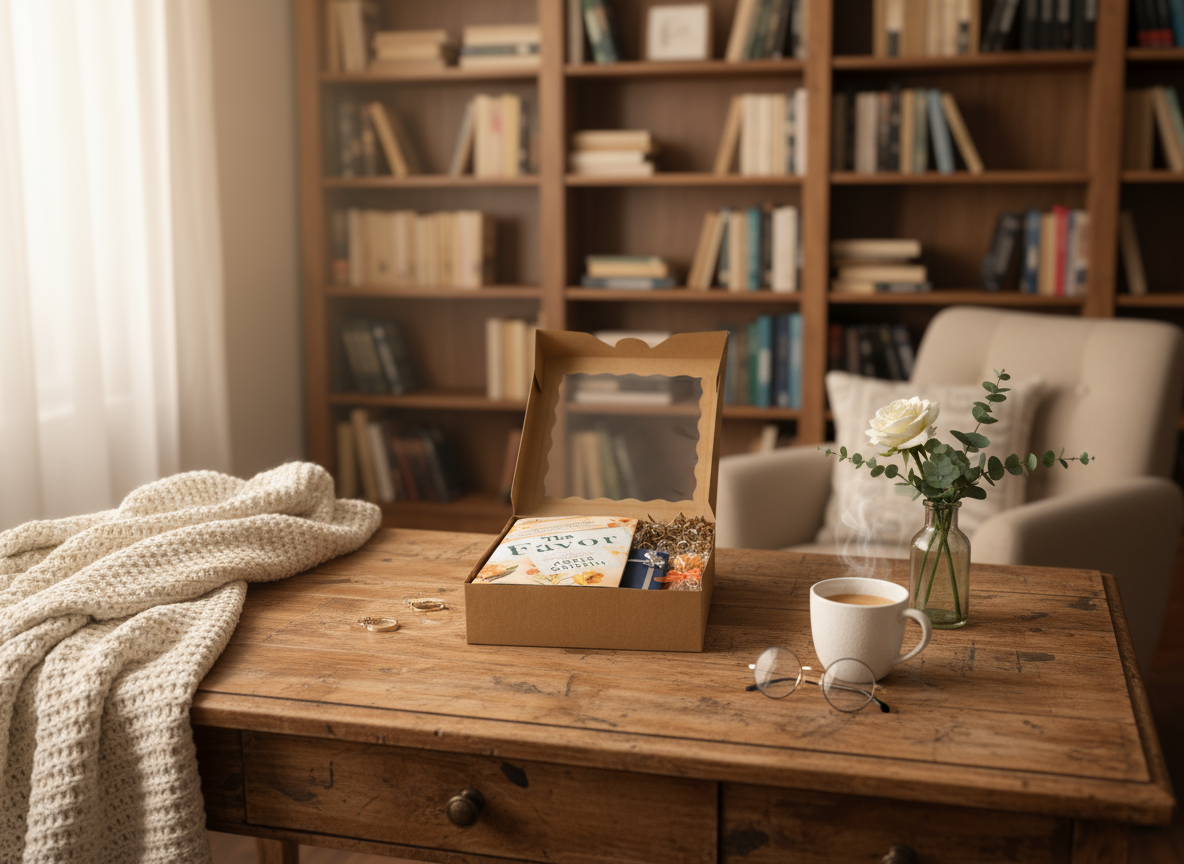 The Favor - Book Set in aesthetic setting