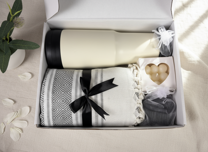 The Serenity Box top view with contents